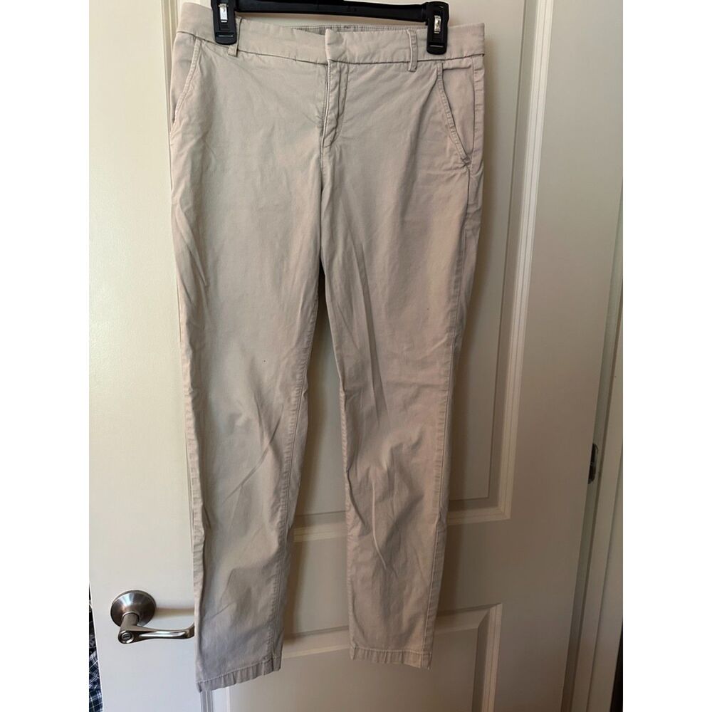 H&M Logg Khaki Casual Work Pants Women's US Sz 8